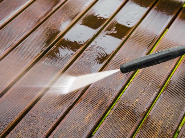 Deck Pressure Washing in Keller