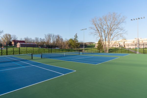 Tennis Court Cleaning in Keller