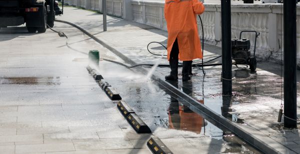 Cost of Parking Lot Pressure Washing in Keller