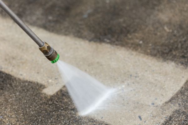 Concrete Patio Cleaning in Keller