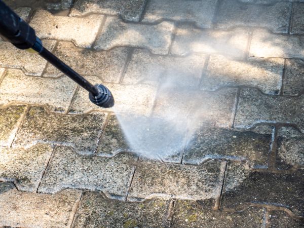 Paver Pressure Washing in Keller
