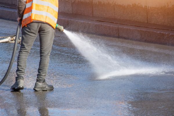 Asphalt Pressure Washing in Keller