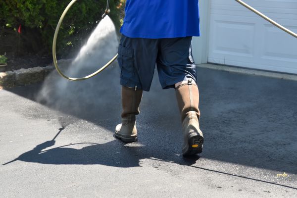 Asphalt Driveway Cleaning in Keller