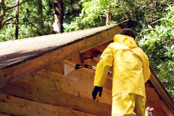 Wood Siding Cleaning in Keller