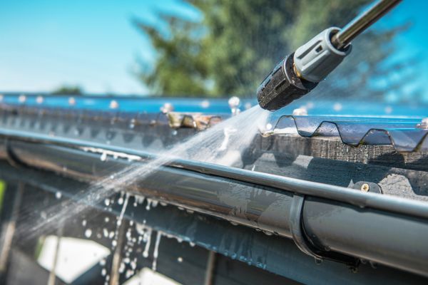 Gutter Jet Washing in Keller