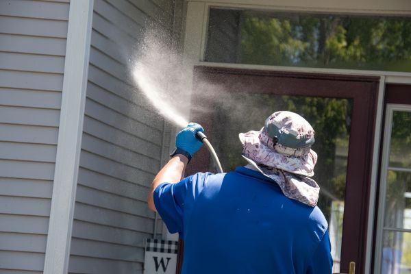 Siding Pressure Washing in Keller
