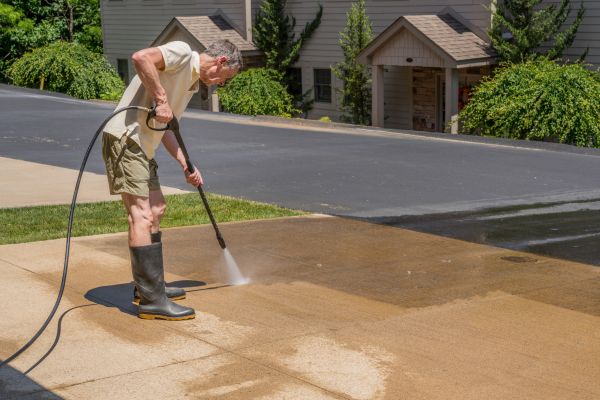 Concrete Dirt Removal in Keller