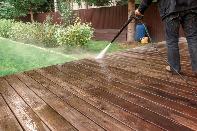 Deck Cleaning in Summer