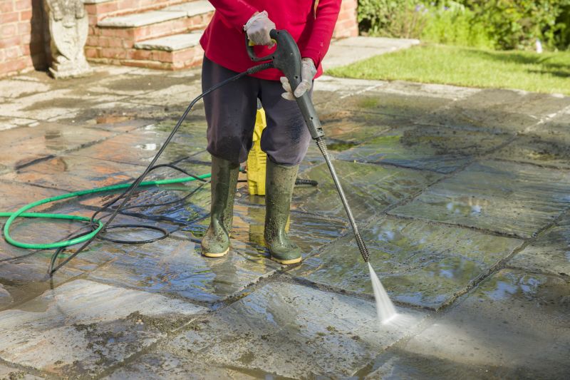 Patio Cleaning in Spring